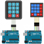 Arduino 4X4 Keypad Matrix Keypad Membrane Switch