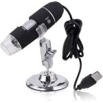 Digital USB 8 LEDs 500X Magnifier Microscope