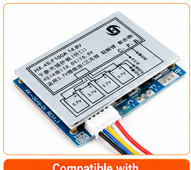 HX-4S-F100A 100A BMS Protection Board for 4S 18650 Li-ion Battery