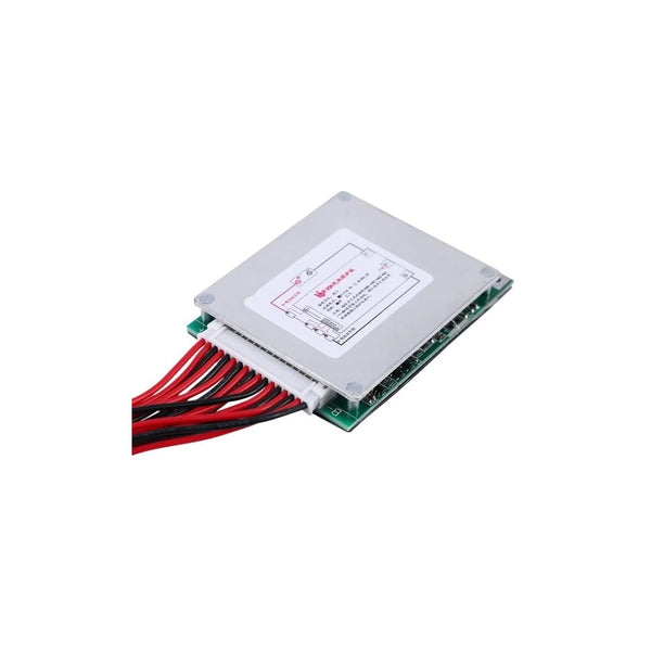 20A 16S 60V 18650 Lithium-Ion BMS Protection Board with Heatsink for E-Bike & Scooter