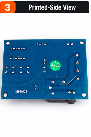 XH-M603 M632 12V 24V Battery Charging Control Module with Digital Voltage Display
