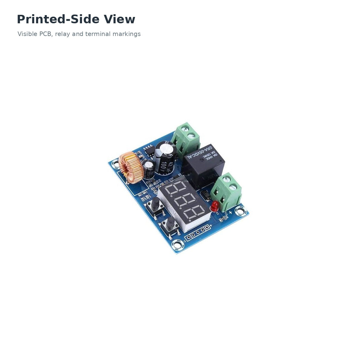 XH-M609 Low Voltage Disconnect Module 12–36V DC with Digital Display