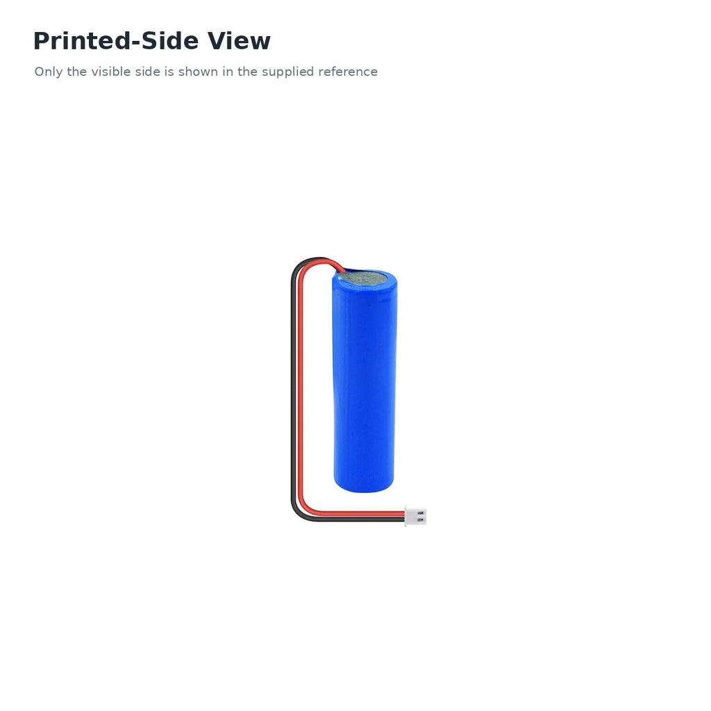 3.7V 1800mAh 18650 Lithium-Ion Battery Pack with BMS Protection