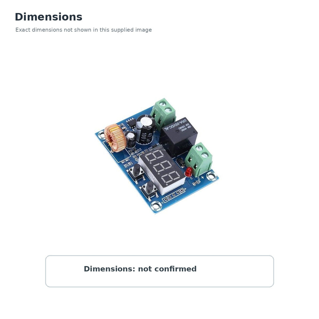 XH-M609 Low Voltage Disconnect Module 12–36V DC with Digital Display
