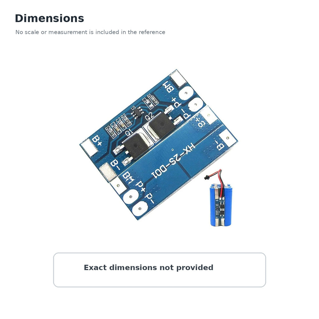 2S 8A 7.4V 8.4V 18650 Lithium-Ion BMS Battery Protection Board