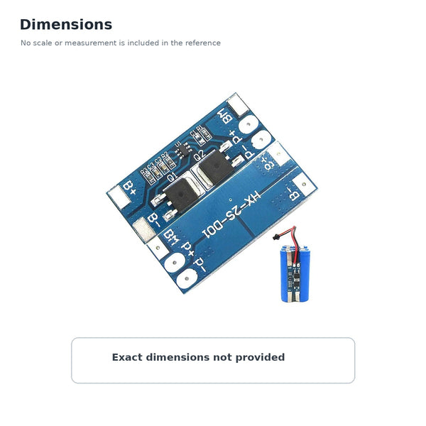 2S 8A 7.4V 8.4V 18650 Lithium-Ion BMS Battery Protection Board
