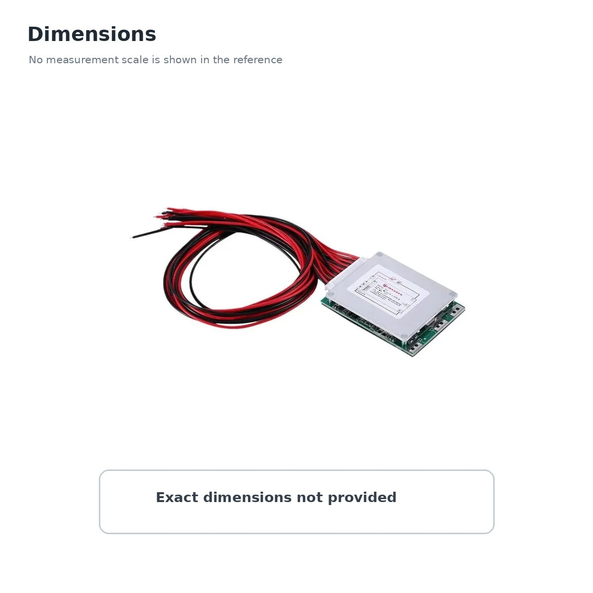 13S 35A 48V 18650 Lithium-Ion Battery BMS Protection Board with Balancing