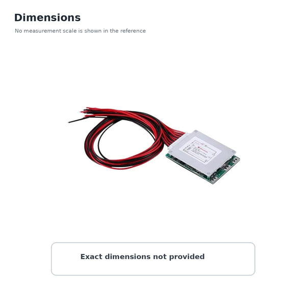 13S 35A 48V 18650 Lithium-Ion Battery BMS Protection Board with Balancing