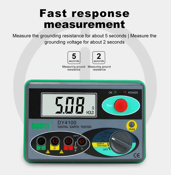 DY4100 Digital Earth Tester In Pakistan