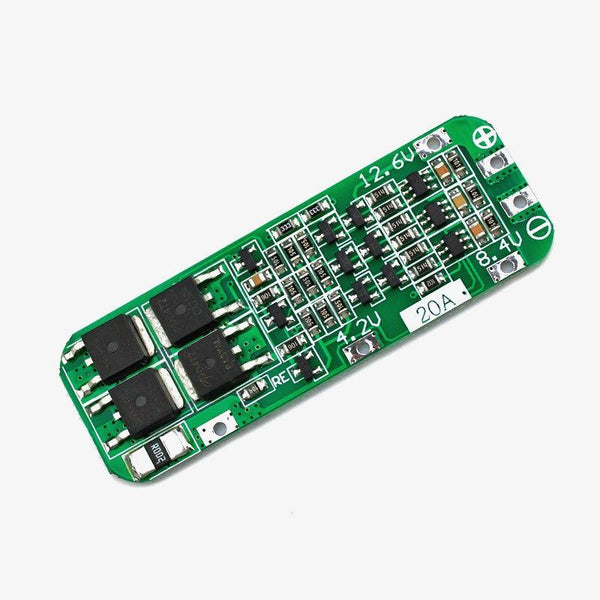 3S 20A 12.6V Li-ion Battery BMS Protection Board for 18650 Cells