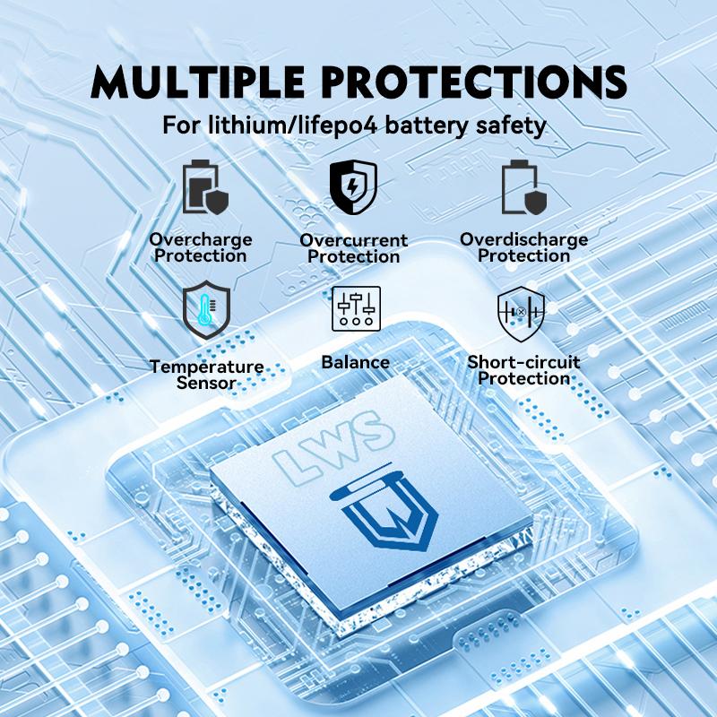 HX-2S-JH10 2S 8A BMS Battery Protection Board for 18650 Li-ion Cells