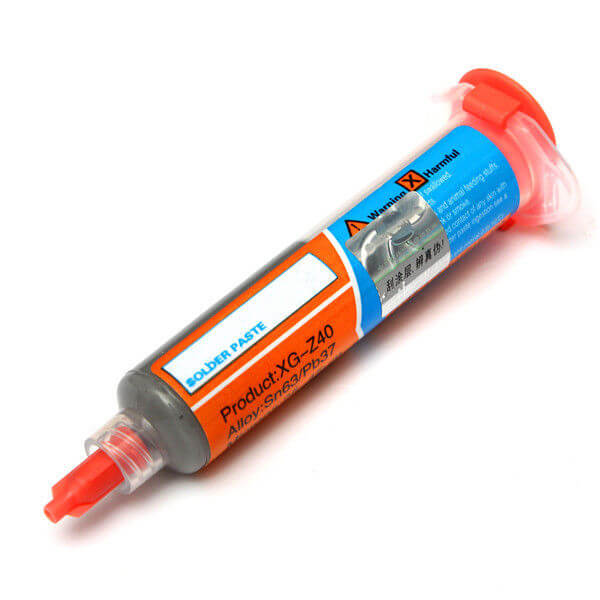 Mechanic Solder Paste in Syringe in Pakistan | Electronics Hub