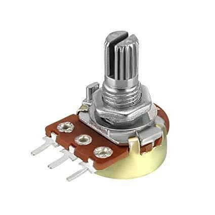 Variable Resistor Potentiometer Volum Type - ElectronicsHub