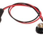 9V Battery Snap Connector to DC Male Power