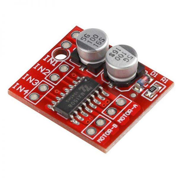 A Mini Dual Channel Dc Motor Driver Module L N Pwm Speed