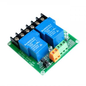 Two 30A 2-channel relay module