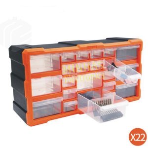 22 Drawer Plastic Cabinet