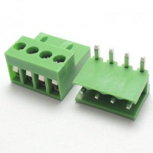 4 Pin Connector PCB Mount Right Angle