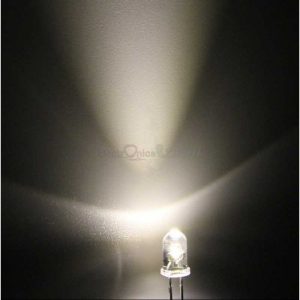5mm White Led Light Bulb