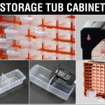 60 Drawer Plastic Storage Boxes