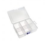 6 Grids Electronic Component Containers Tool Box