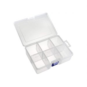 6 Grids Electronic Component Containers Tool Box