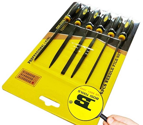 6Pcs Needle File Set Bosi Tools