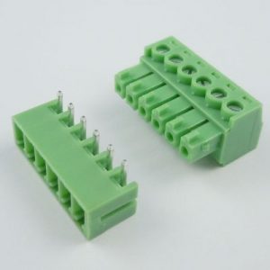 6 Pin Connector PCB Mount Right Angle