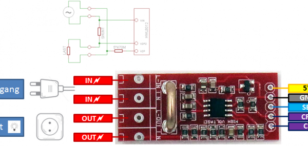 HLW8012 Energy Metering Module