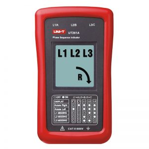 UNI-T UT-261A Phase Sequence and Motor Rotation Indicator