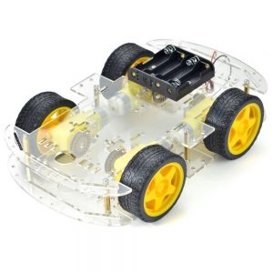 4WD Robot Smart Car Chassis Kits with Speed Encoder
