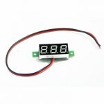 Three wire 0.28 Inch LED Mini DC Voltmeter