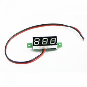 Three wire 0.28 Inch LED Mini DC Voltmeter