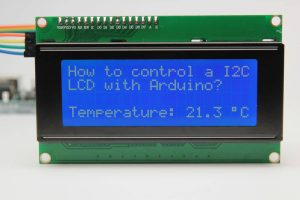 PCF8574T IIC/I2C 1602 Blue