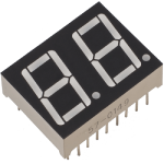 LED 7 Segment 2 Digit Common Anode Display