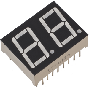 LED 7 Segment 2 Digit Common Anode Display