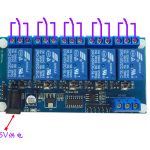 5-Way Relay Module Optocoupler Isolation