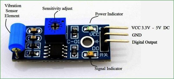 SW-420 Vibration Sensor