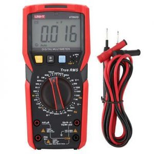 UNI T UT89X true RMS Digital Multimeter NCV LED