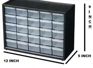 25 Section Plastic Cabinet