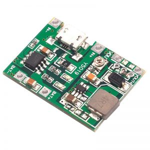 TP4056 Lithium Ion Battery Charger with Boost Converter