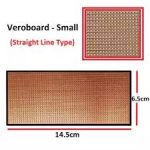 6.5x14.5cm Dotted Small Veroboard