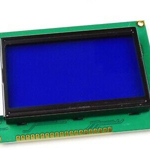 Graphical LCD 128×64 Green Blue GLCD