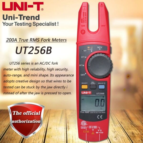 UT256B 200A True RMS Fork Meter