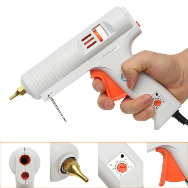 Adjustable Temperature Hot Glue Gun