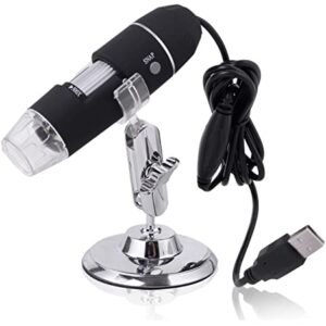 Digital USB 8 LEDs 500X Magnifier Microscope