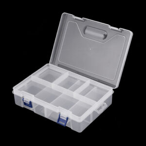 Adjustable Double Layer Component Organizer Tool Container Storage