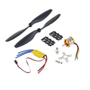 A2212 1000KV Brushless DC Motor with 1045 Propeller and ESC