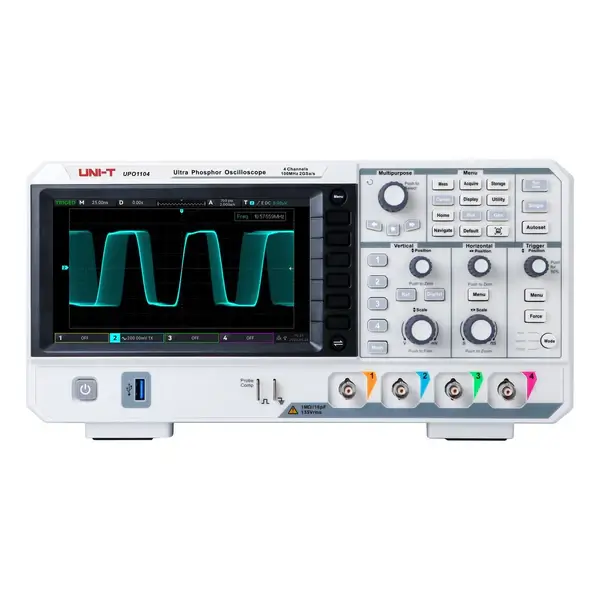 UNI-T UPO1104 Oscilloscope, 100 Mhz 4 Channel