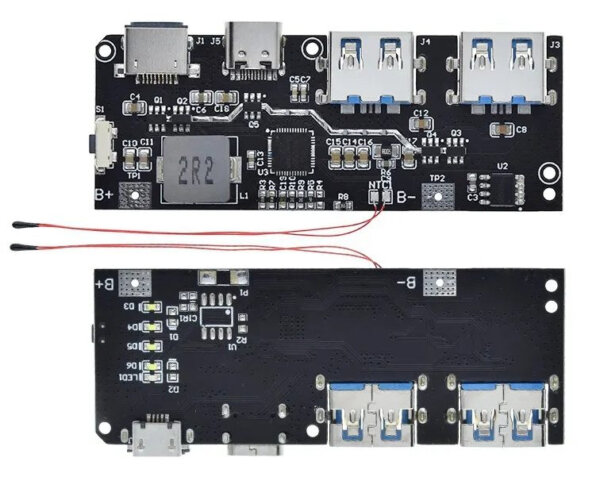 SW6206 SW6208 QC4 PD3.0 22.5W Power Bank Module